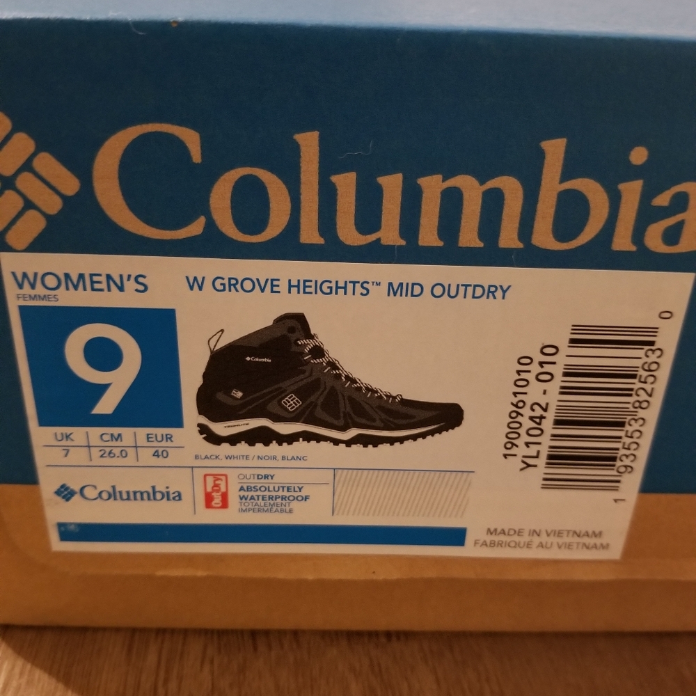 Columbia Women's Grove Heights Mid Outdry Shoes